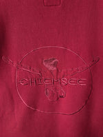 Lade das Bild in den Galerie-Viewer, *Chiemsee* Sweater 90s Logo Stick Rot (XL)
