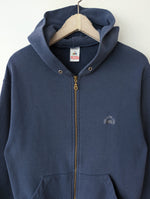 Lade das Bild in den Galerie-Viewer, Sweatjacke Hoodie Fruit of the Loom Blau (M-L)
