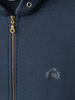 Lade das Bild in den Galerie-Viewer, Sweatjacke Hoodie Fruit of the Loom Blau (M-L)

