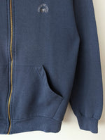 Lade das Bild in den Galerie-Viewer, Sweatjacke Hoodie Fruit of the Loom Blau (M-L)
