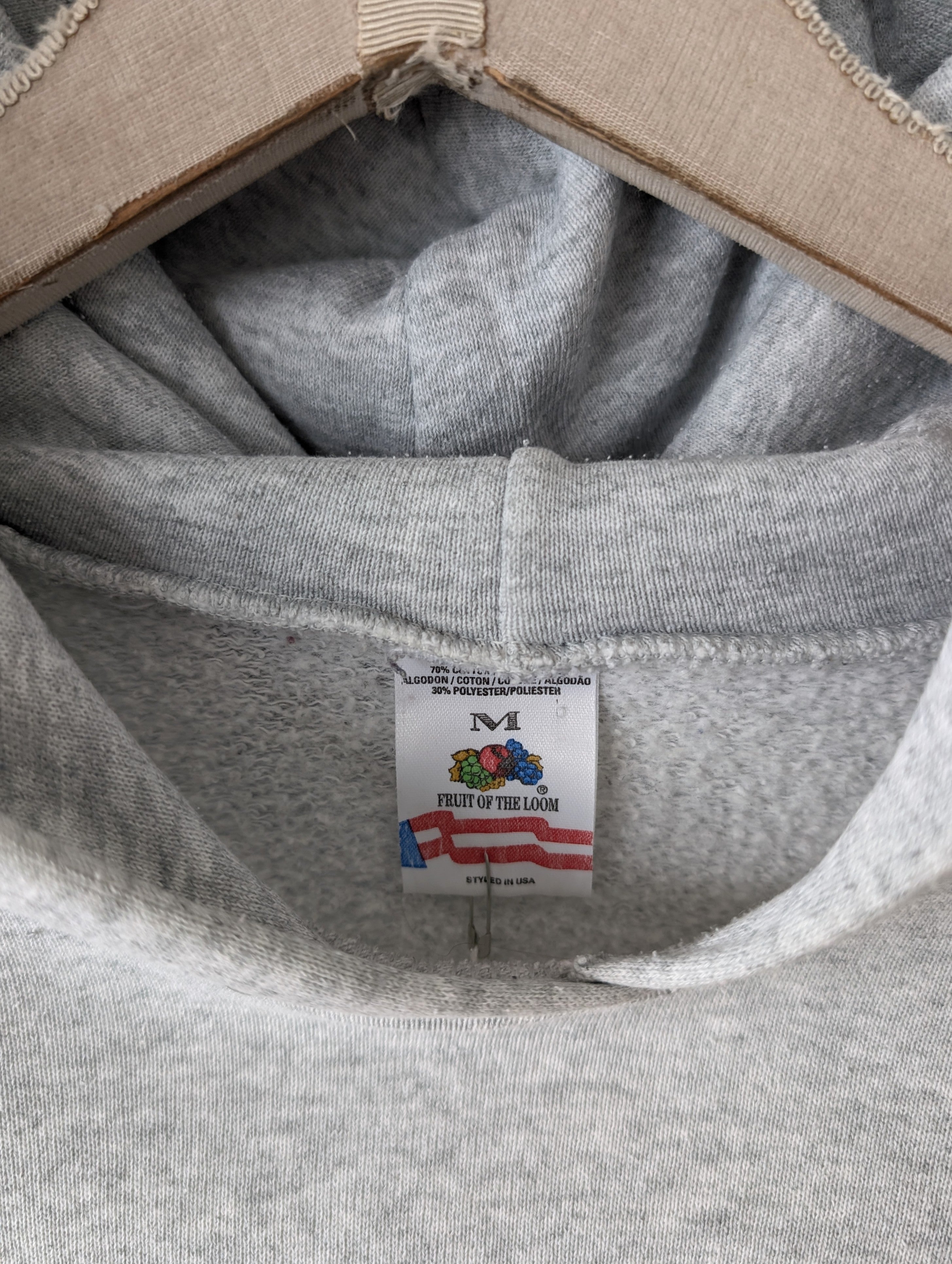 Sweater Hoodie Fruit of the Loom Stick (M-L)