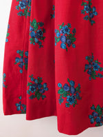 Lade das Bild in den Galerie-Viewer, Dirndl Folklore Kleid Allgäu Blumen Print (L-XL)
