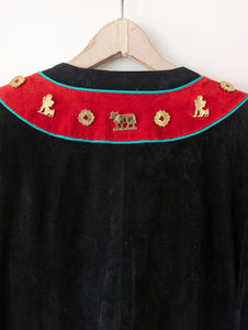 Lederjacke Blouson Folklore Stick (L-XL)