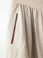 Lade das Bild in den Galerie-Viewer, *Leinen* Rock Folklore Colorblock (M-L)
