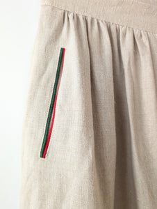 *Leinen* Rock Folklore Colorblock (M-L)