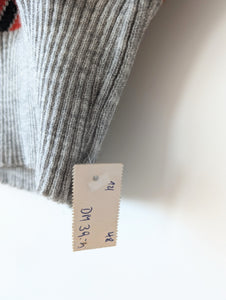 Pullover 70s Rauten Strick 39,- DM (L)