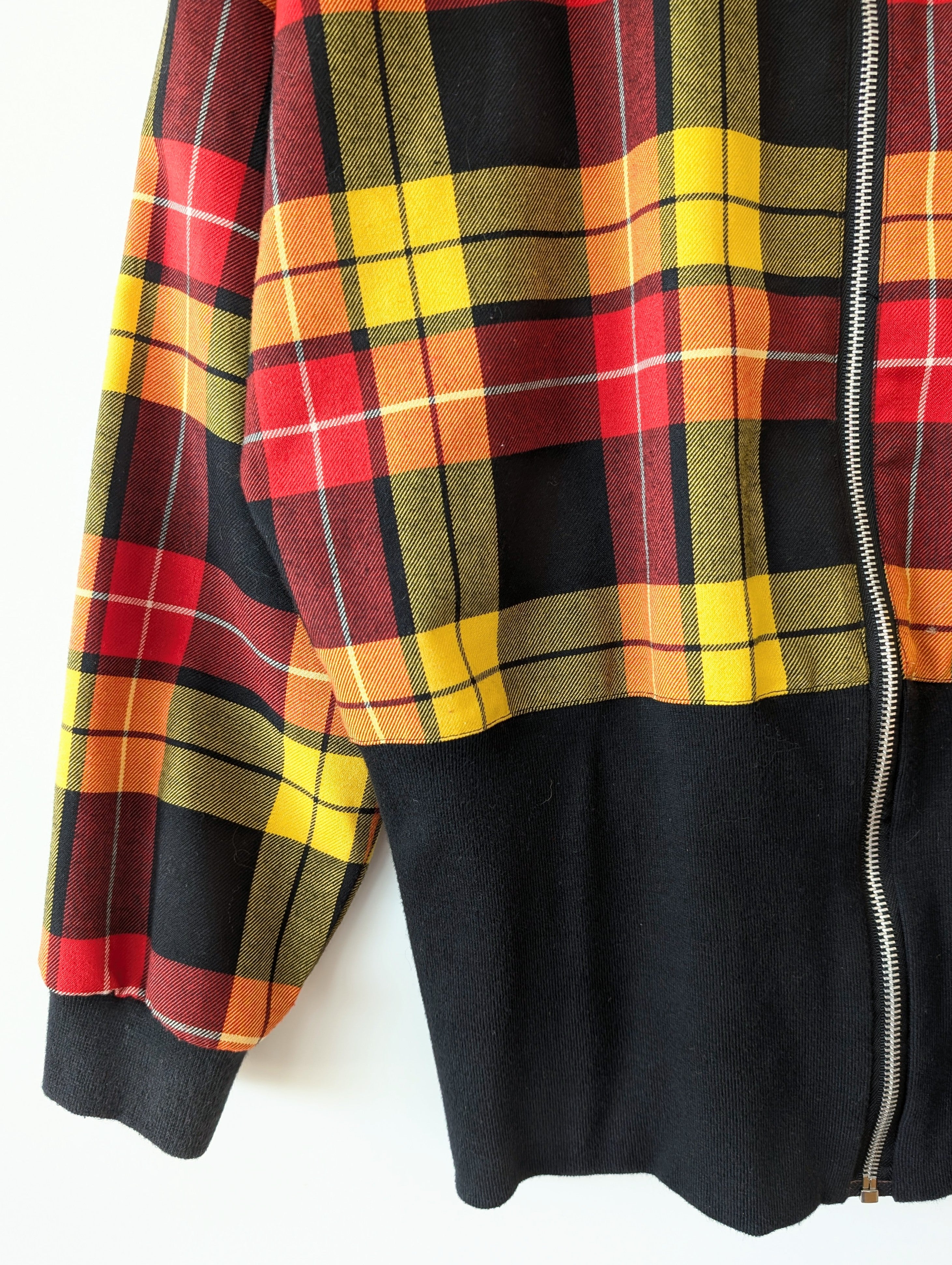 Blouson Cropped Bomber 80s Karo (M-L)