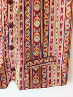 Lade das Bild in den Galerie-Viewer, Weste Bohemian India Print Rosa (S)
