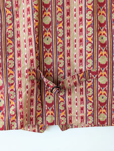 Weste Bohemian India Print Rosa (S)