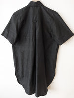 Lade das Bild in den Galerie-Viewer, *Wildseide* Long Bluse Kleid Schwarz Basic (M-L)
