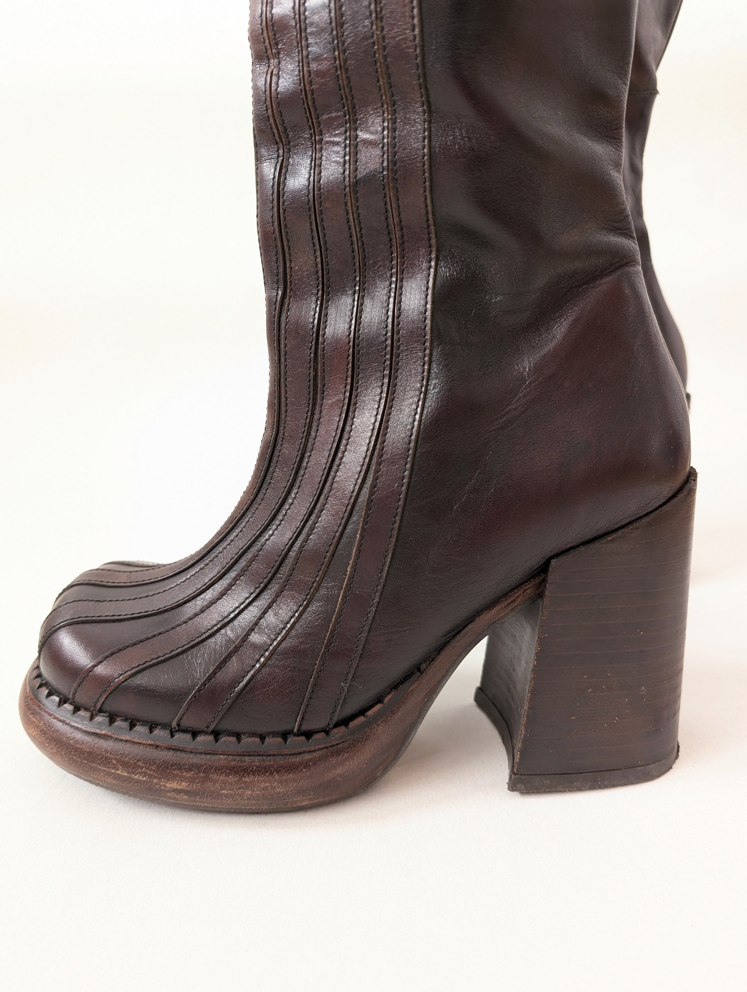 SUPER RARE Buffalo Boots 90s Rave Plateau (37)