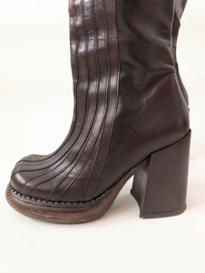 SUPER RARE Buffalo Boots 90s Rave Plateau (37)