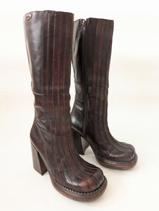 SUPER RARE Buffalo Boots 90s Rave Plateau (37)