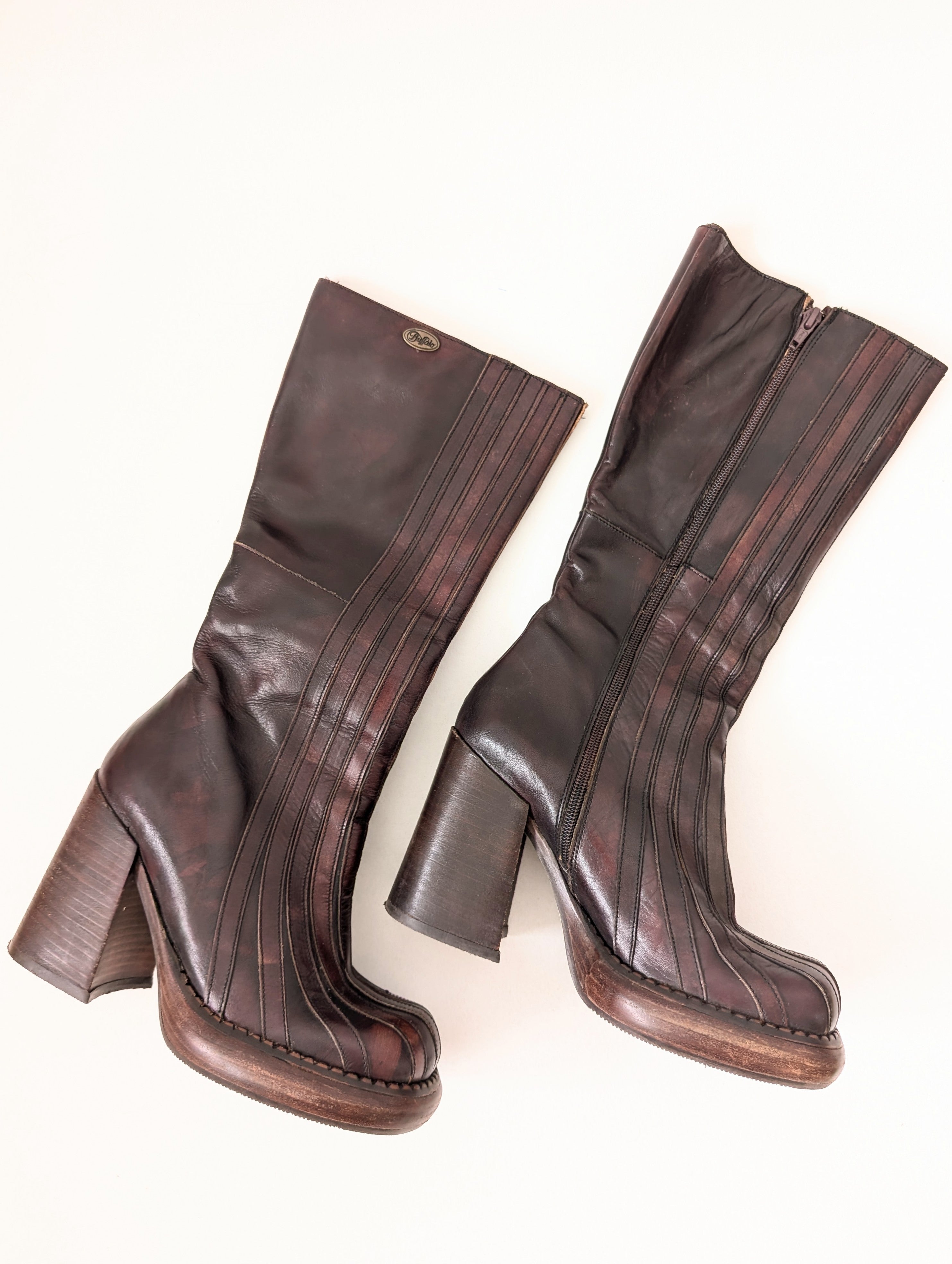 SUPER RARE Buffalo Boots 90s Rave Plateau (37)