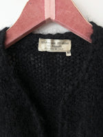 Lade das Bild in den Galerie-Viewer, *Mohair Wolle* Cardigan Tulip Blumen Stick (M)
