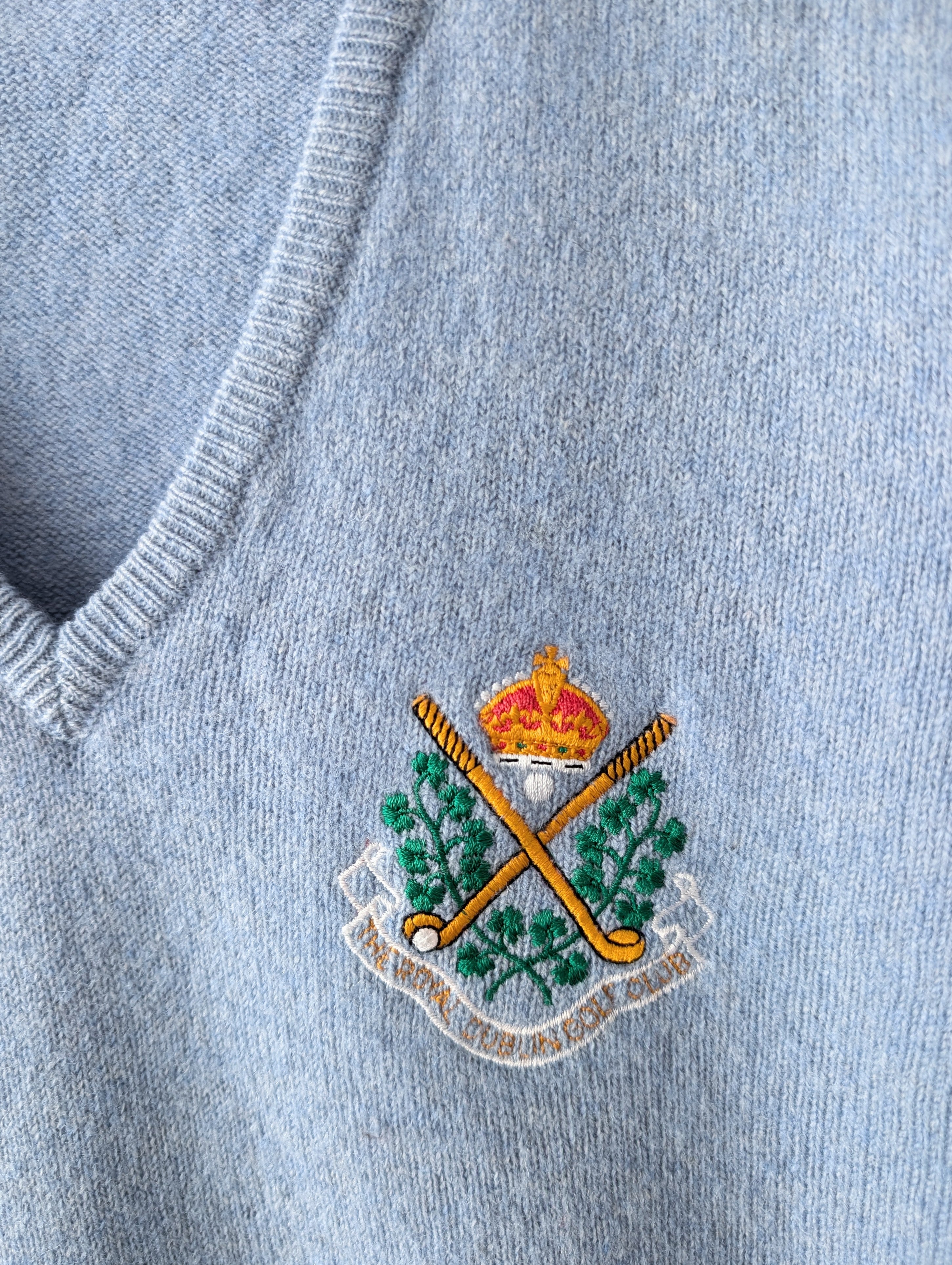 *Wolle* Pullover Royal Dublin Golf Club (M-L)
