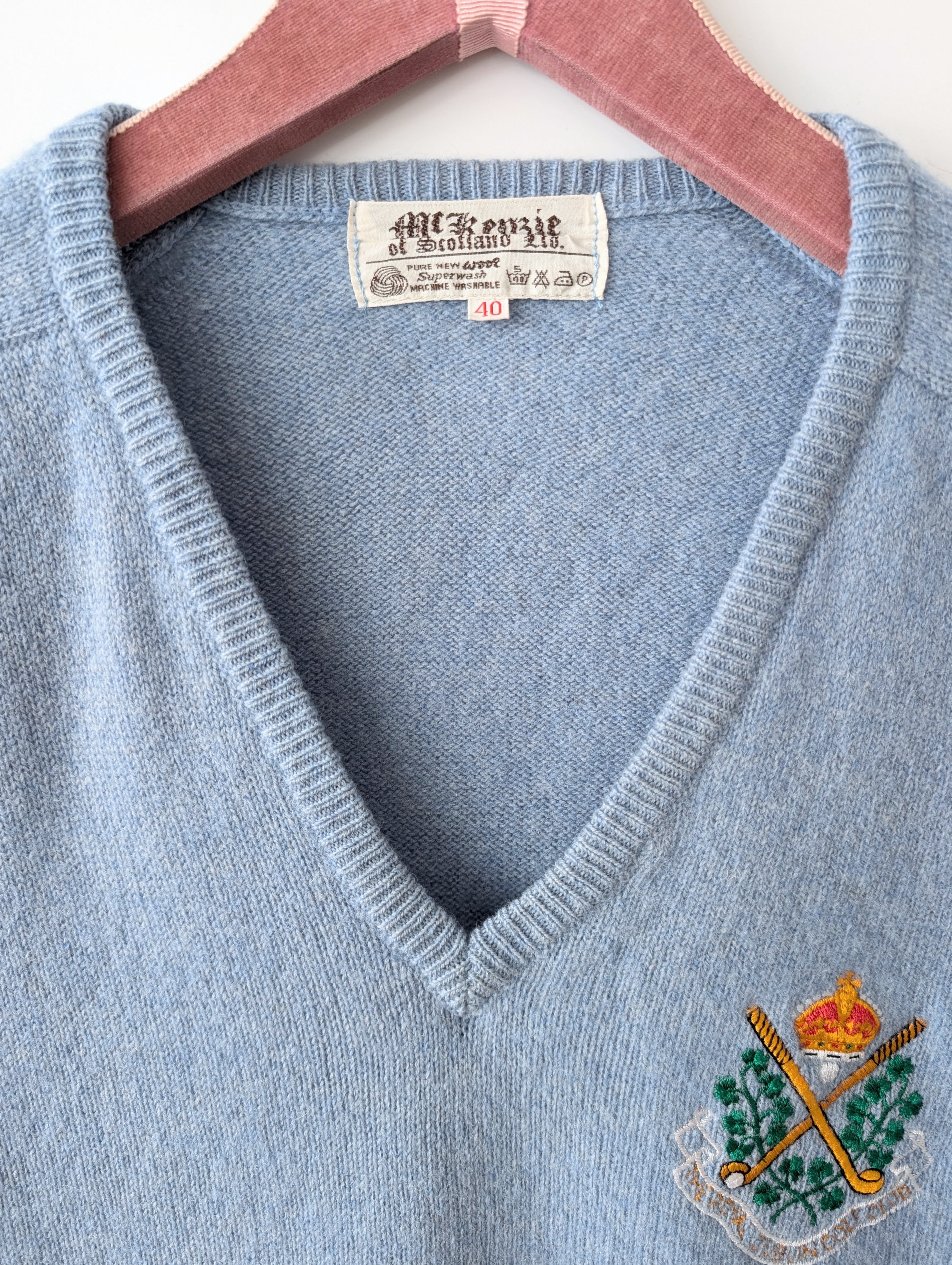 *Wolle* Pullover Royal Dublin Golf Club (M-L)