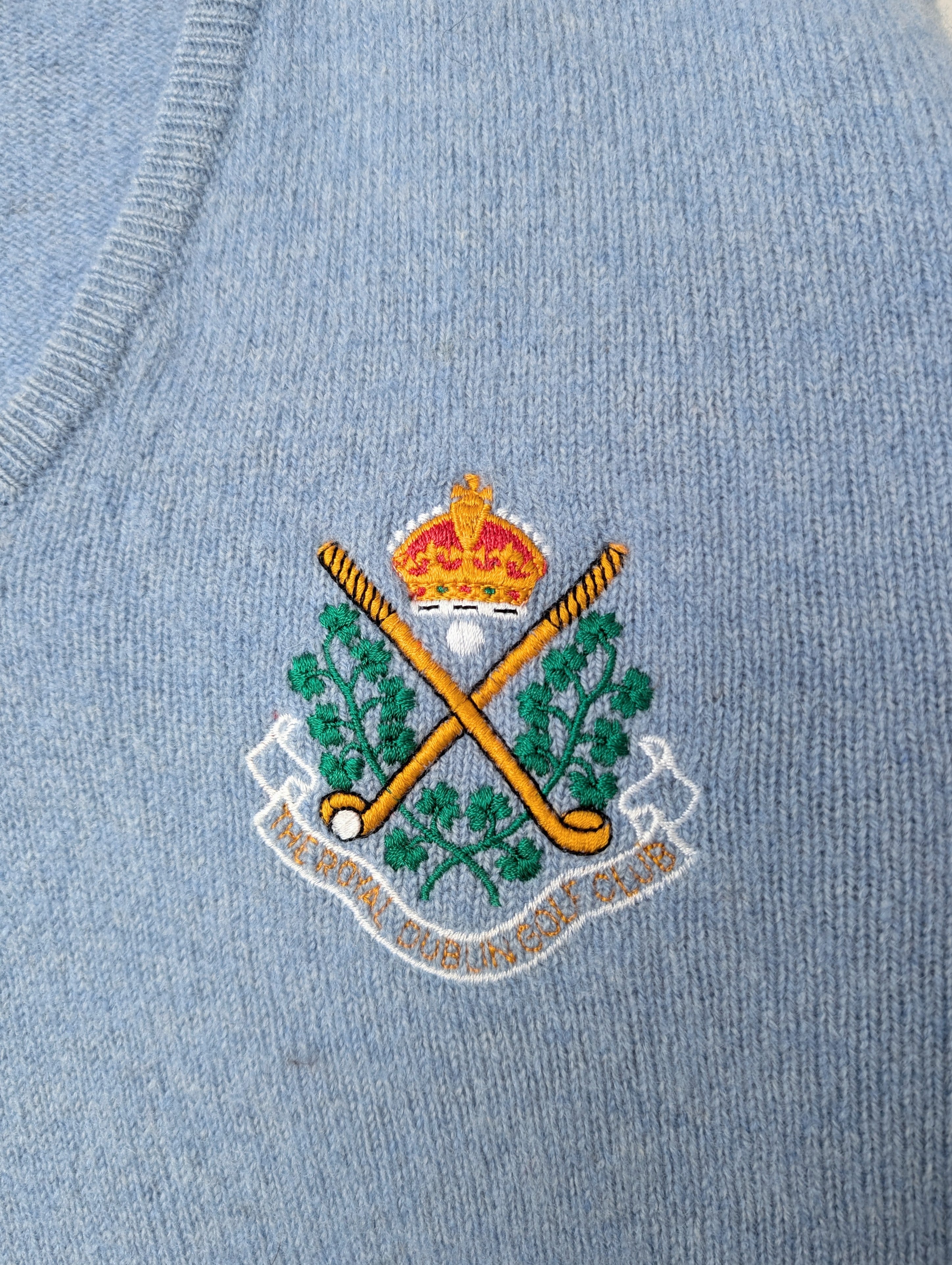 *Wolle* Pullover Royal Dublin Golf Club (M-L)