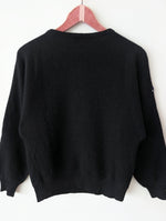 Lade das Bild in den Galerie-Viewer, *Angora Wolle* Pullover 80s Perlen Stick (S-M)
