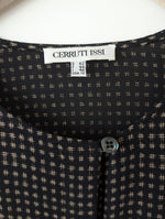 Lade das Bild in den Galerie-Viewer, *Cerruti* Bluse 100% Seide Galaxy (L)
