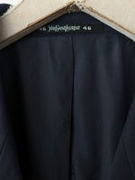 Lade das Bild in den Galerie-Viewer, *Yves Saint Laurent* Blazer Sakko 80s Marine Zweireiher (M-L)
