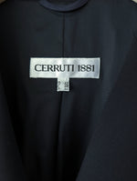 Lade das Bild in den Galerie-Viewer, *Cerruti* Blazer 90s Wolle Nachtblau Klassik (L)
