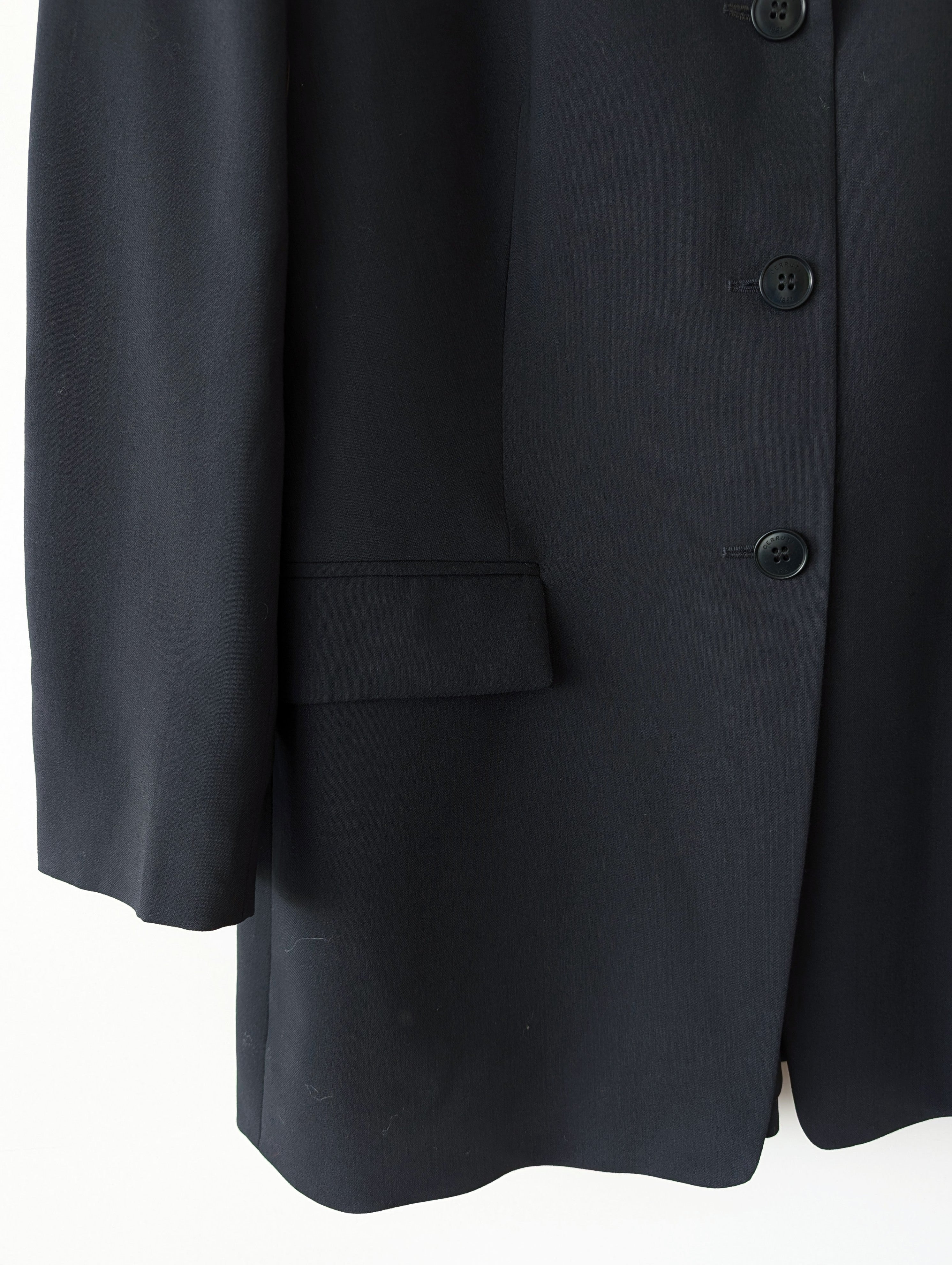 *Cerruti* Blazer 90s Wolle Nachtblau Klassik (L)