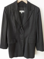 Lade das Bild in den Galerie-Viewer, *Cerruti* Blazer 90s Wolle Mausgrau (L)
