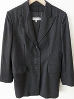 Lade das Bild in den Galerie-Viewer, *Cerruti* Blazer 90s Wolle Mausgrau (L)
