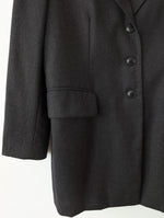 Lade das Bild in den Galerie-Viewer, *Cerruti* Blazer 90s Wolle Mausgrau (L)
