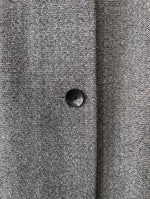 Lade das Bild in den Galerie-Viewer, *Cerruti* Blouson Blazer 90s Wolle &amp; Seide Hellgrau (L)
