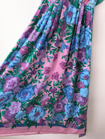 Lade das Bild in den Galerie-Viewer, *Max Mara* Kleid Seide Bohemian Floral Print (M-L)
