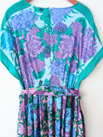 Lade das Bild in den Galerie-Viewer, *Max Mara* Kleid Seide Bohemian Floral Print (M-L)
