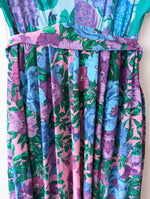 Lade das Bild in den Galerie-Viewer, *Max Mara* Kleid Seide Bohemian Floral Print (M-L)
