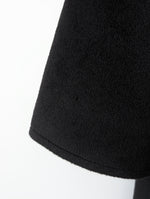 Lade das Bild in den Galerie-Viewer, *Max Mara* Mantel Wolle 80s Schwarz (L)
