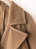 Lade das Bild in den Galerie-Viewer, *Max Mara* Mantel Wolle 80s Camel (XL)
