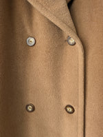 Lade das Bild in den Galerie-Viewer, *Max Mara* Mantel Wolle 80s Camel (XL)
