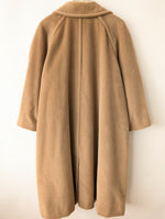 Lade das Bild in den Galerie-Viewer, *Max Mara* Mantel Wolle 80s Camel (XL)

