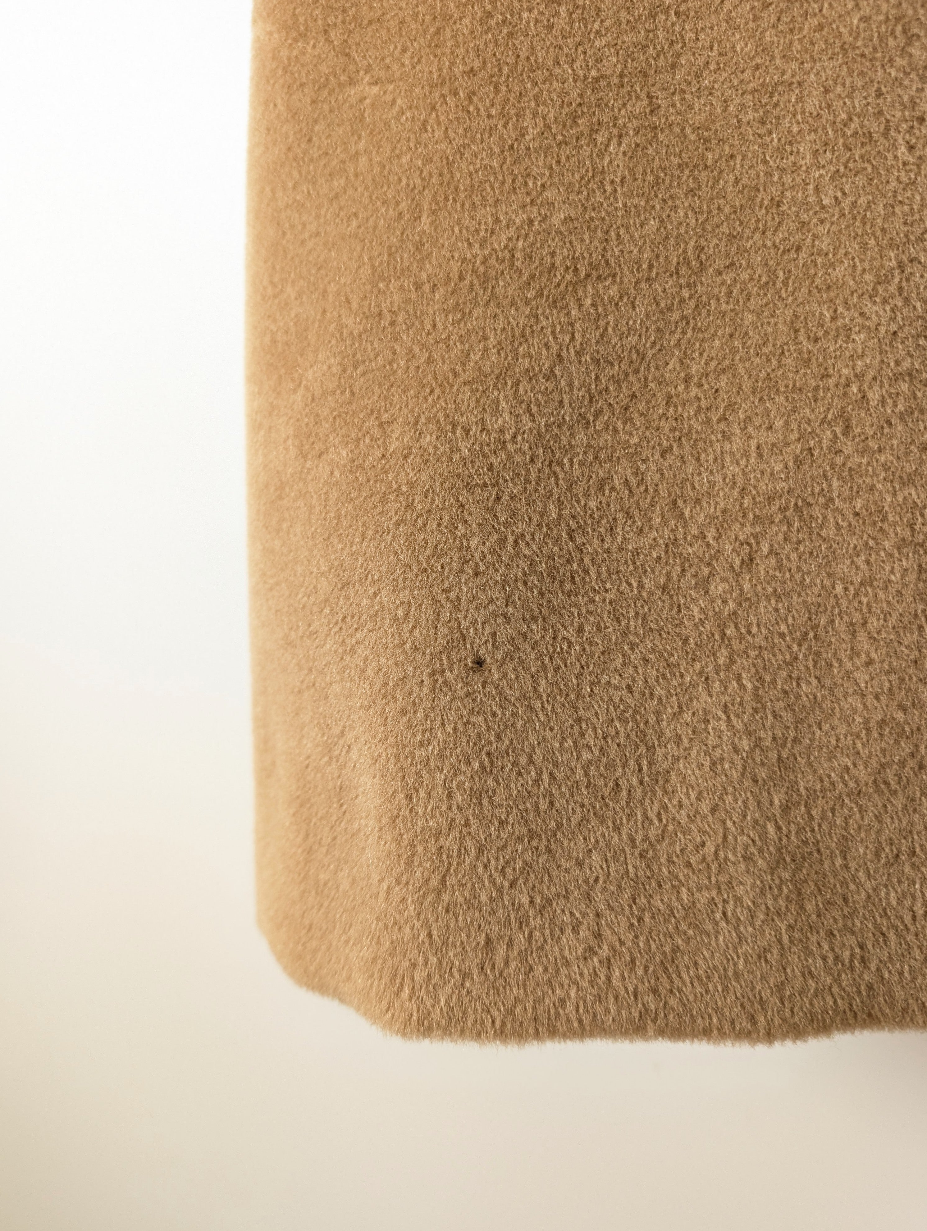 *Max Mara* Mantel Wolle 80s Camel (XL)