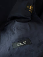 Lade das Bild in den Galerie-Viewer, *Burberry* Blazer Sakko 80s Marine Zweireiher (L-XL)
