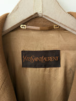 Lade das Bild in den Galerie-Viewer, *Yves Saint Laurent* Mantel 100% Kaschmir Camel (XL)
