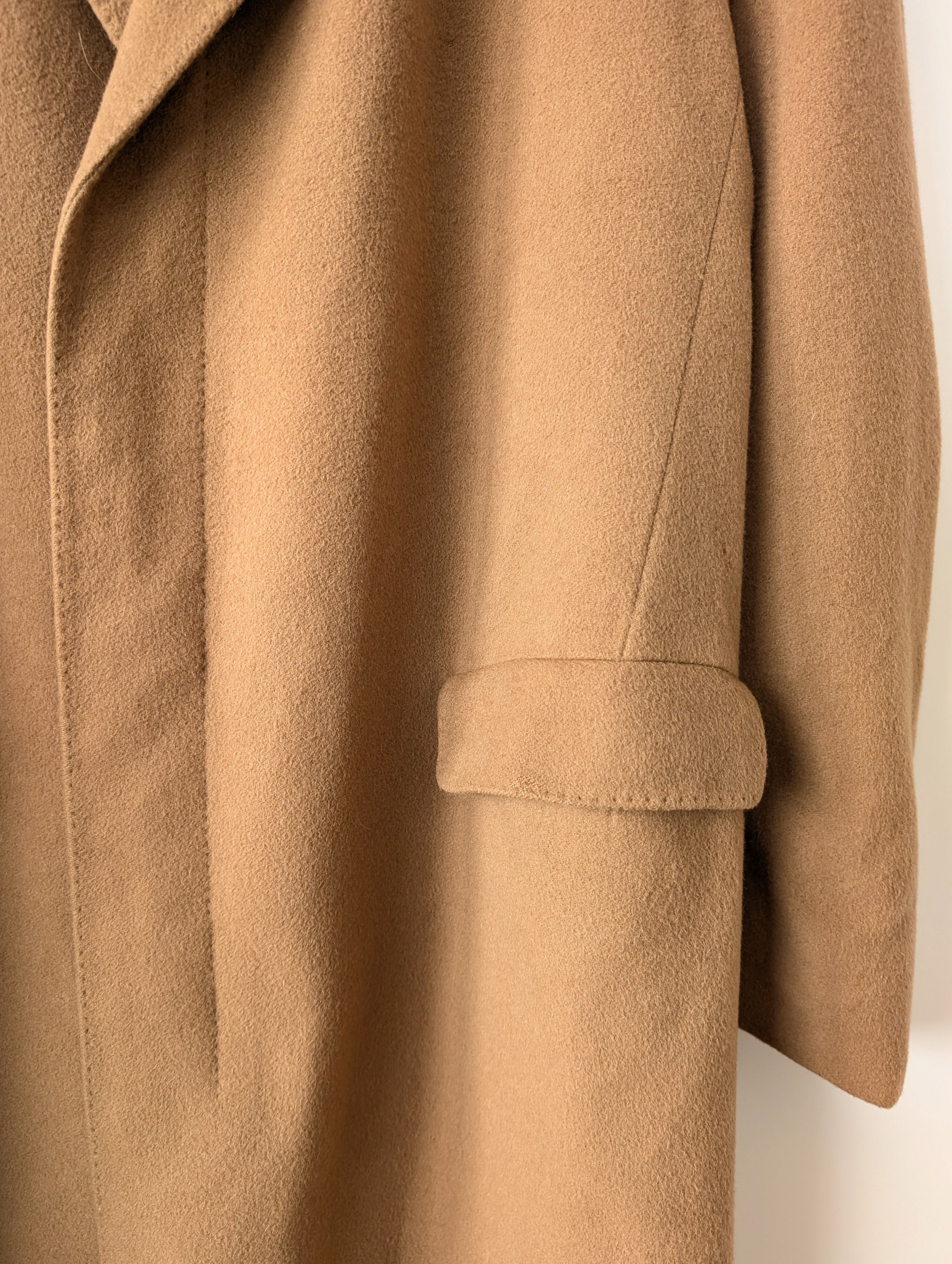 *Yves Saint Laurent* Mantel 100% Kaschmir Camel (XL)