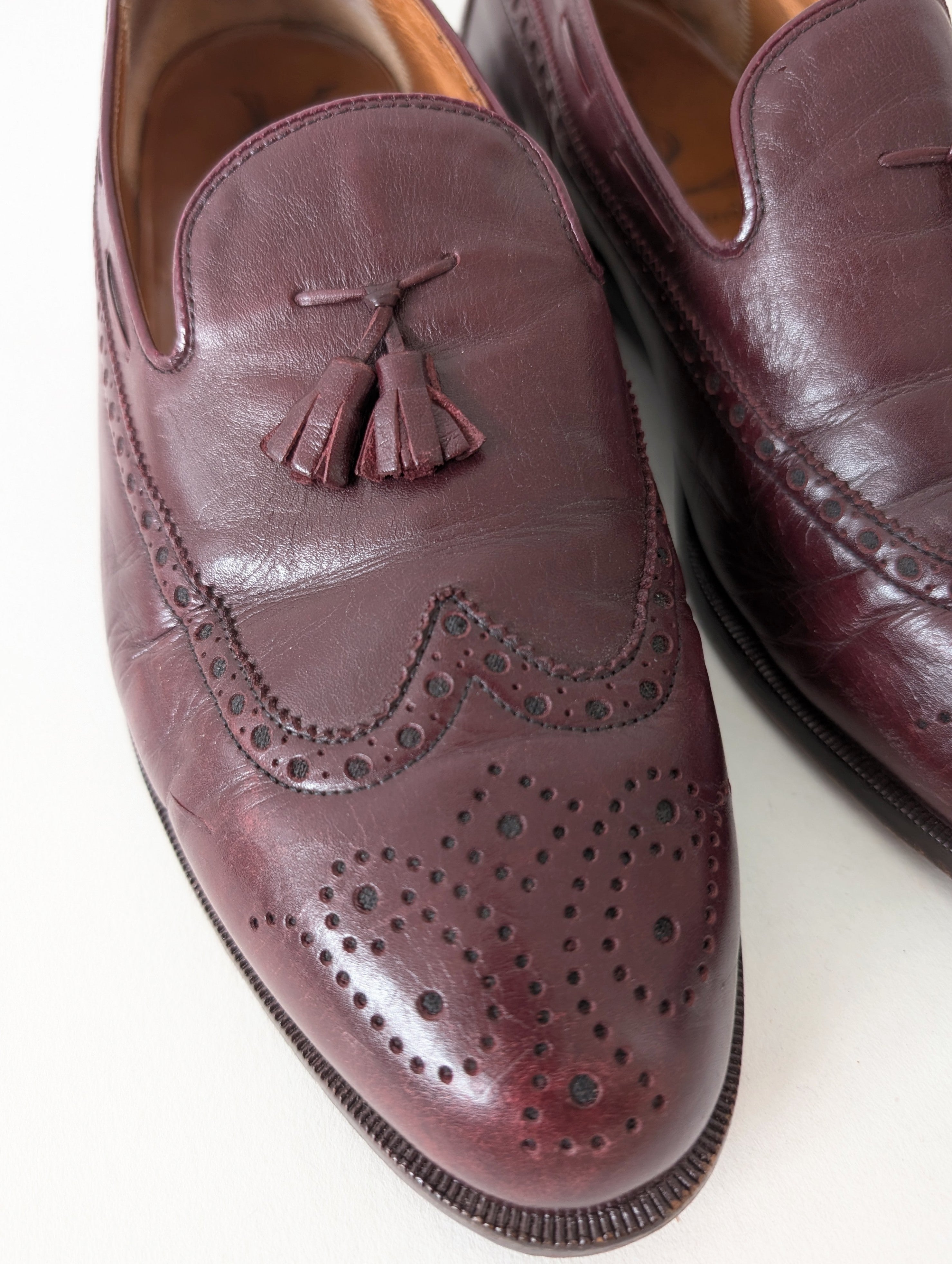 *Yves Saint Laurent* Penny Loafer Bordeaux (43)