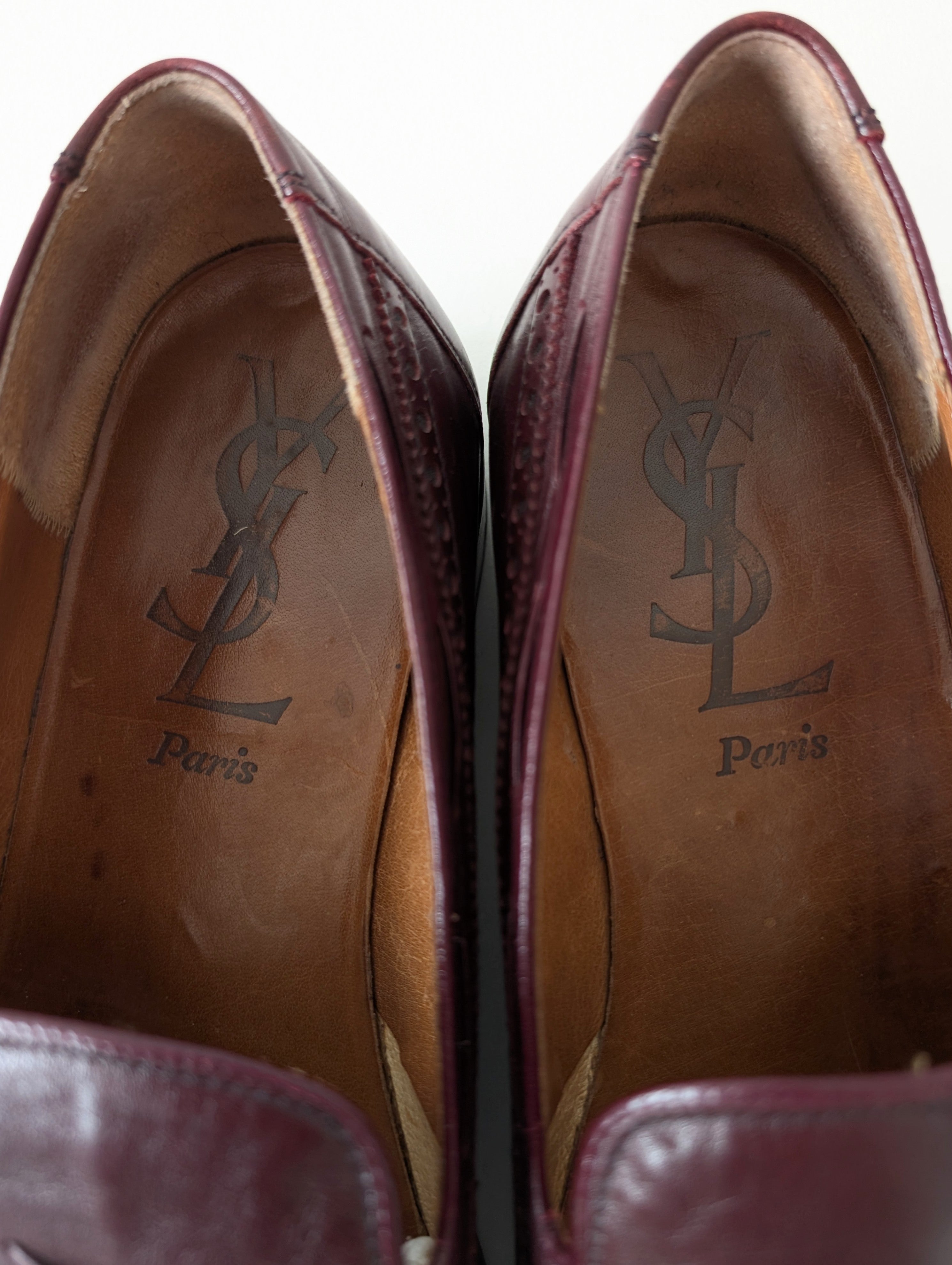 *Yves Saint Laurent* Penny Loafer Bordeaux (43)