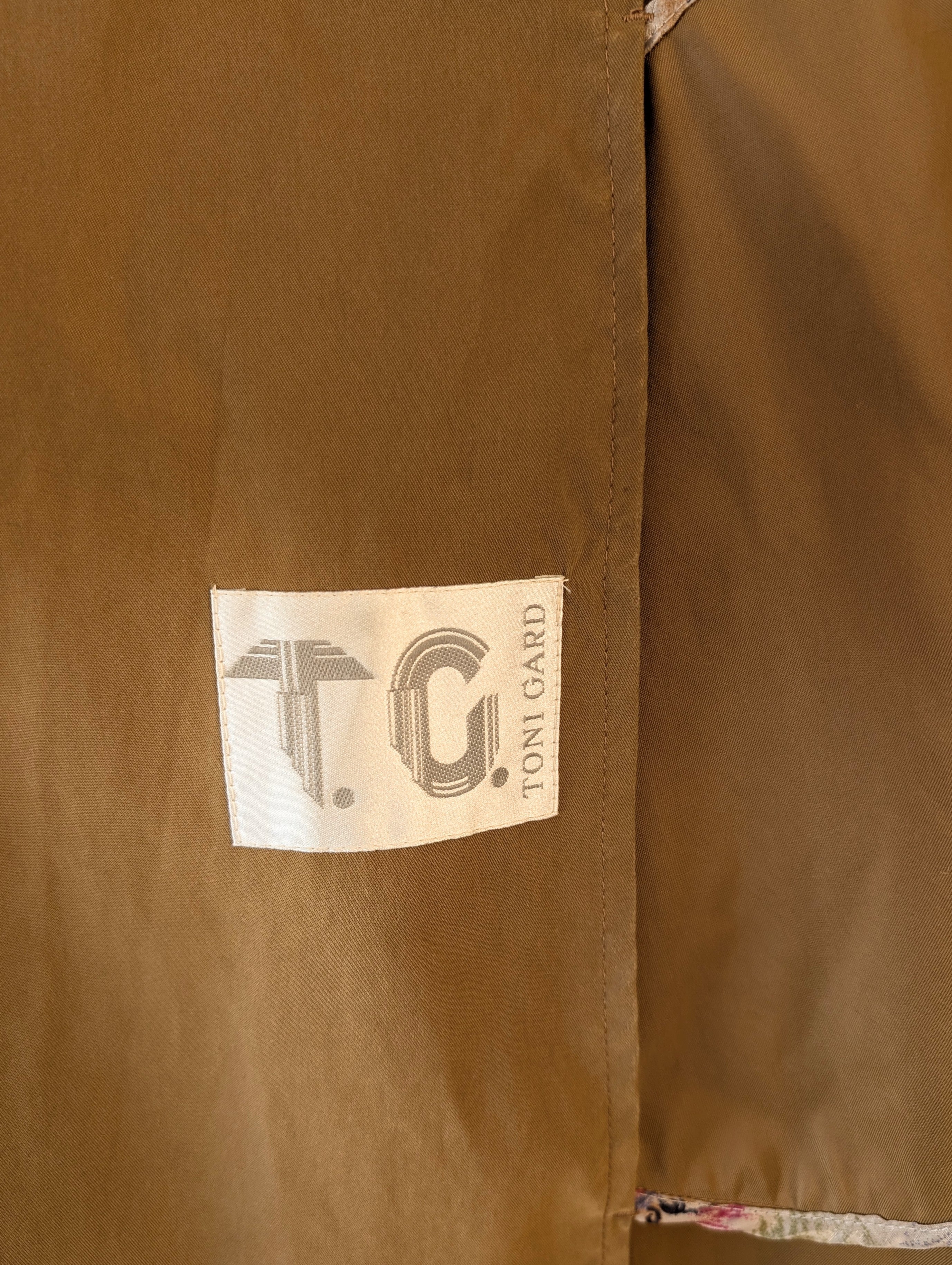 *Toni Gard* Trenchcoat 80s Senf (M-XL)