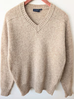 Lade das Bild in den Galerie-Viewer, *Wolle* Pullover Premium Basic Beige (L)
