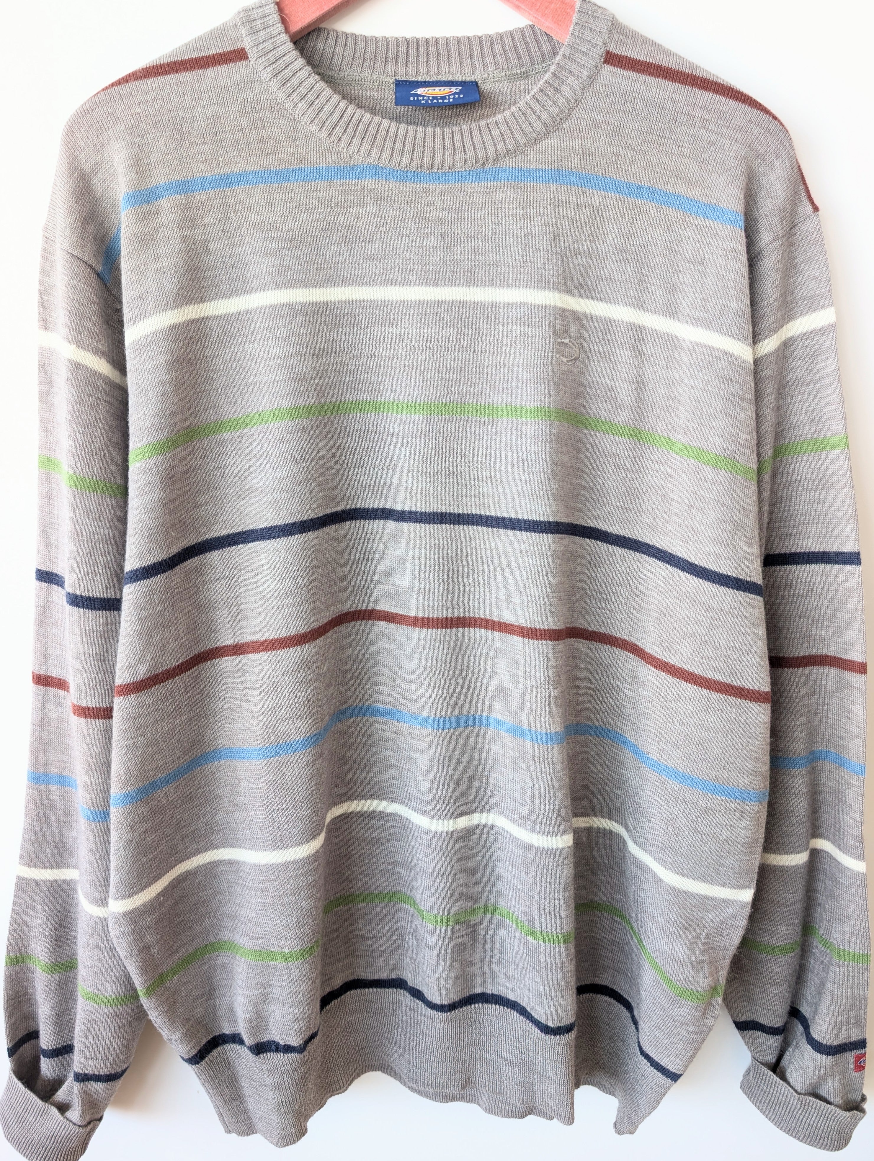 *Dickies* Pullover Blockstreifen Wolle (XL)