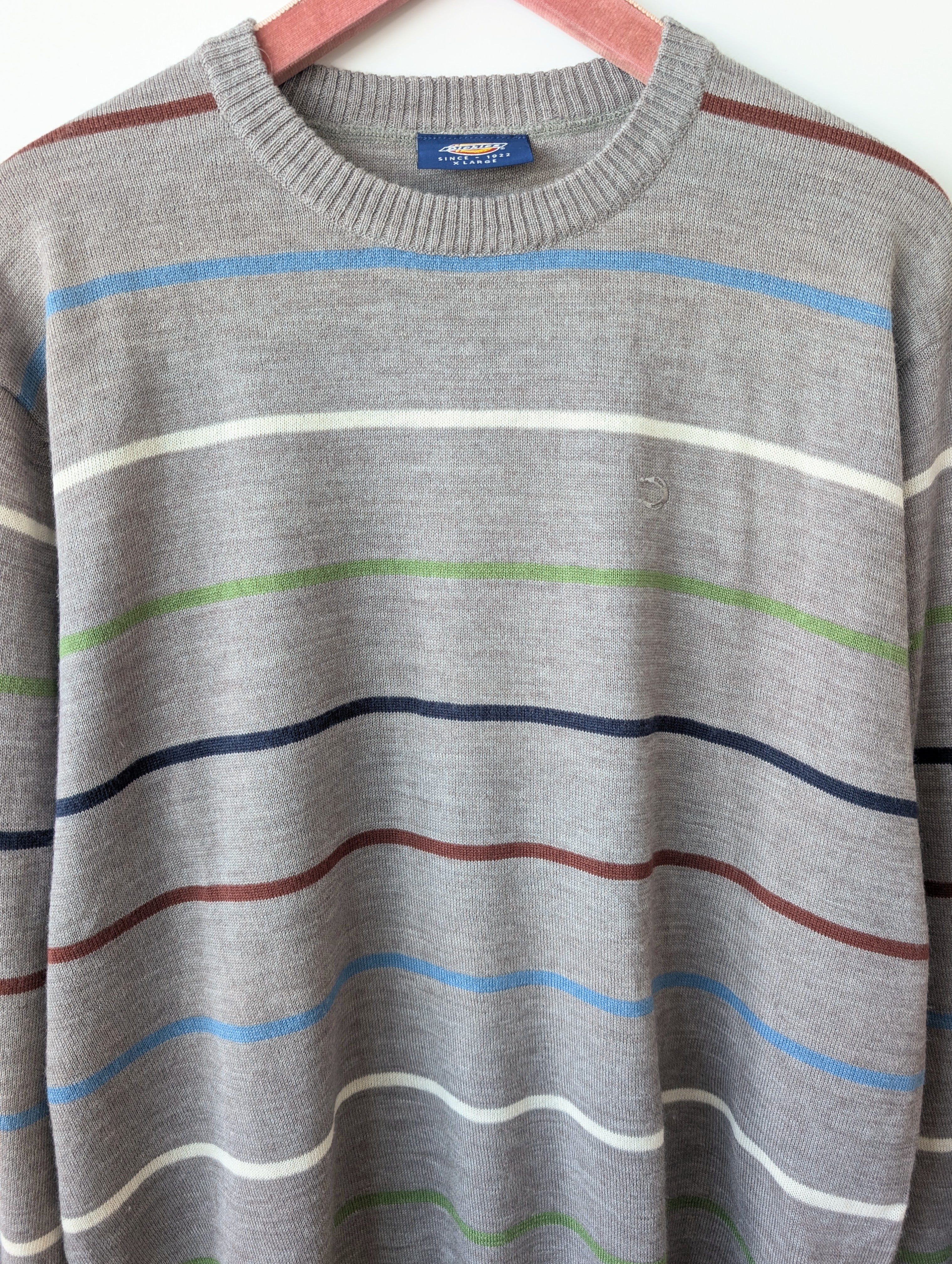 *Dickies* Pullover Blockstreifen Wolle (XL)