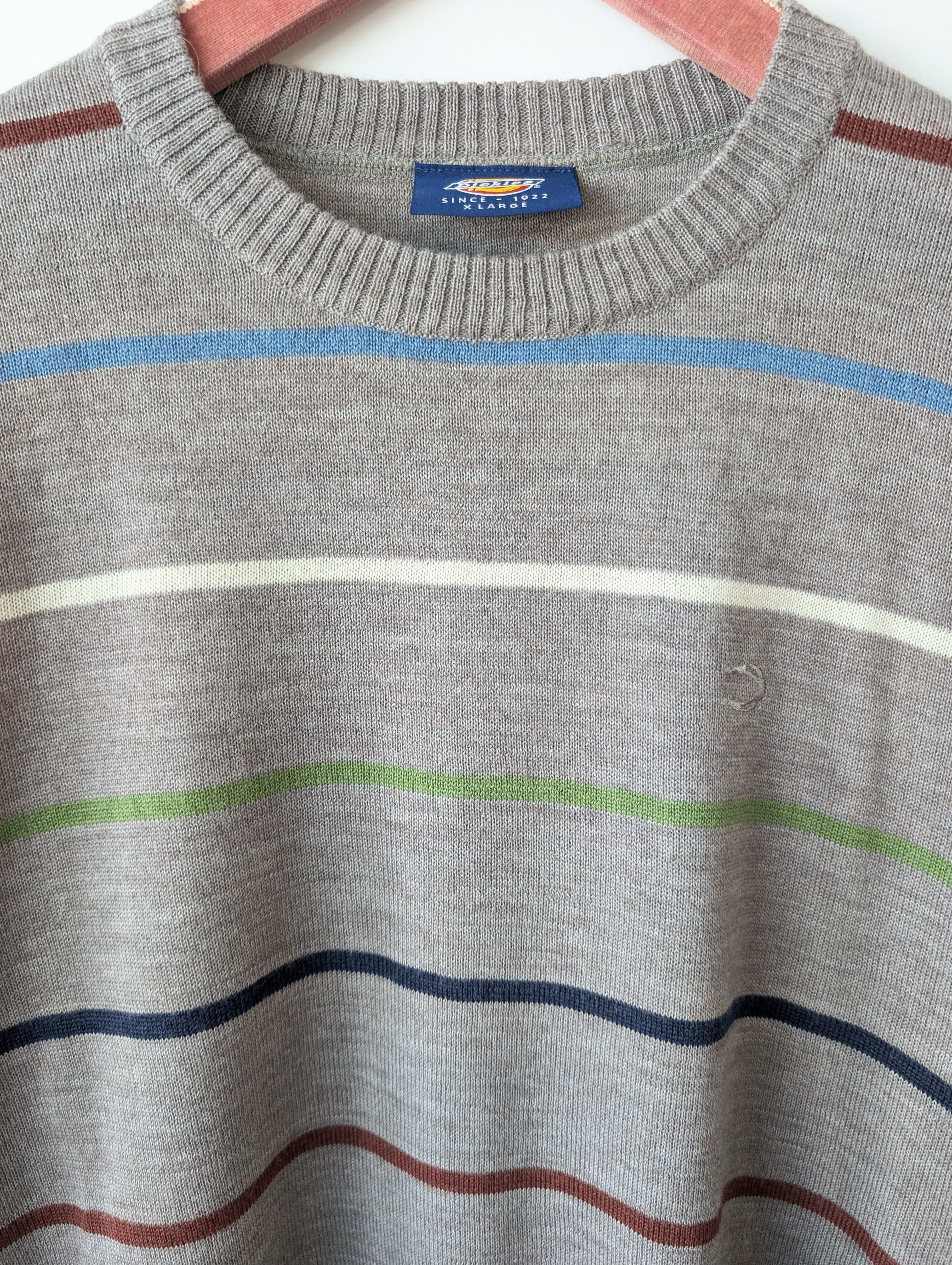 *Dickies* Pullover Blockstreifen Wolle (XL)