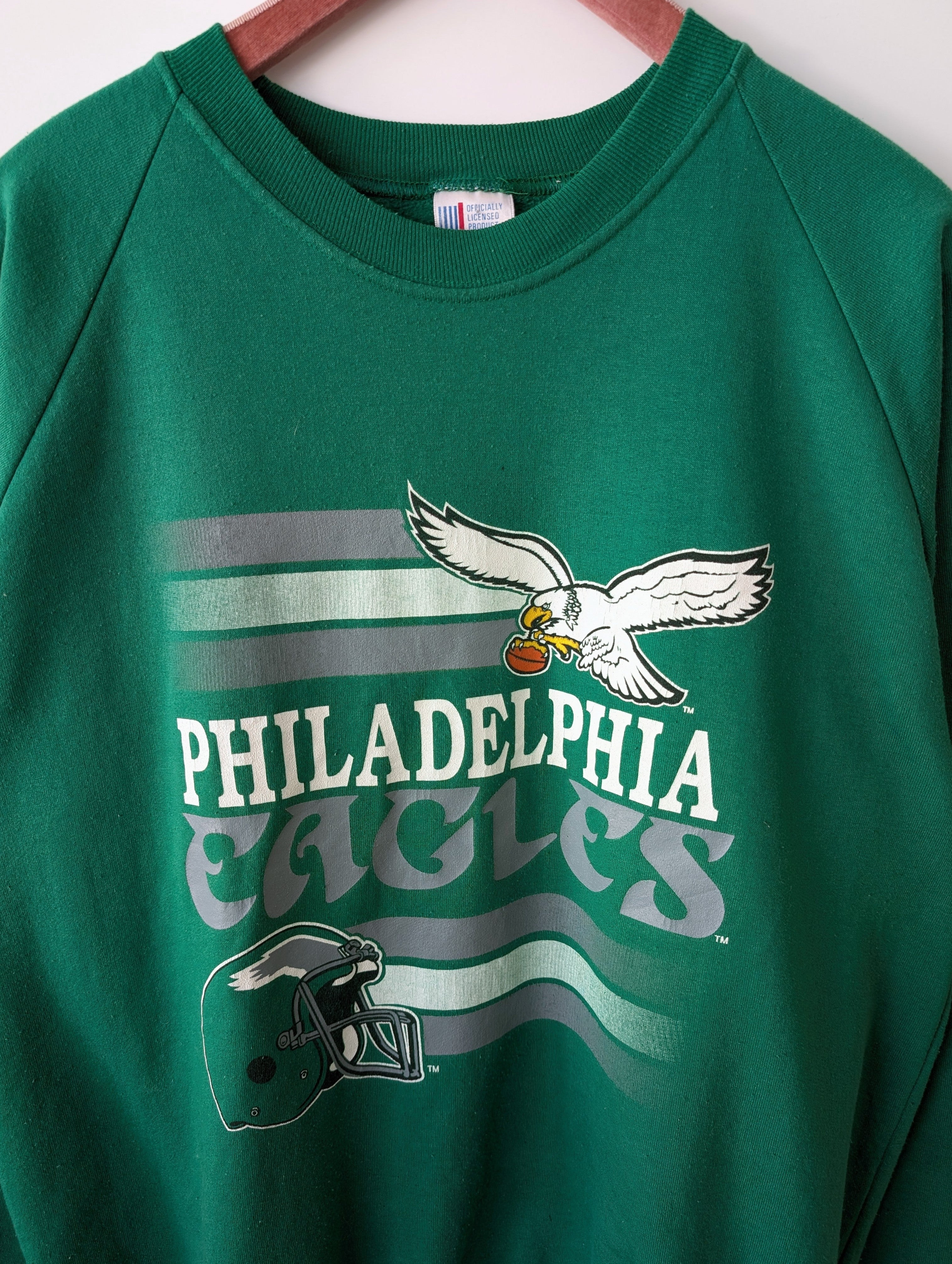 Sweater Philadelphia Eagles 80s Football (L)